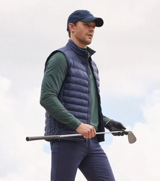 Georgia Perth Performance Quarter-Zip | Men's Collegiate Apparel